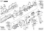 Bosch 0 601 423 760 Gsr 6-20 Te Drill Screwdriver 230 V / Eu Spare Parts